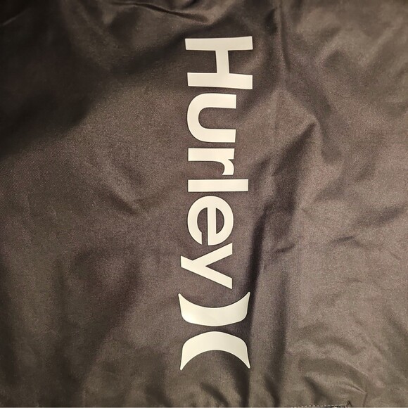 New Hurley Honor Roll Printed Cinch Sack Drawstring Beach Pool Gym Bag - Picture 4 of 4